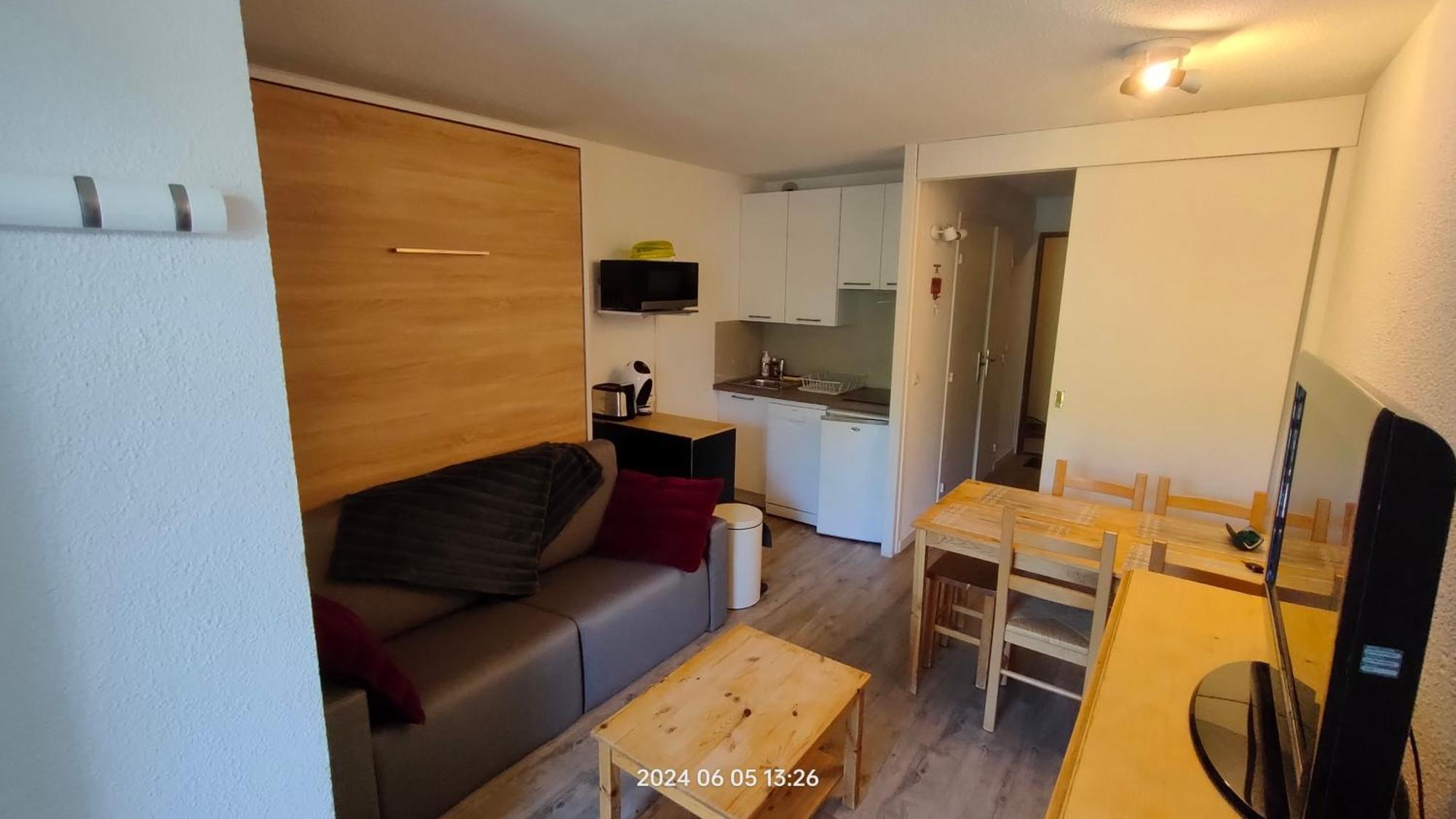 Studio Cabine 4 Pers Les2Alpes 21M² Les Deux Alpes Exterior photo